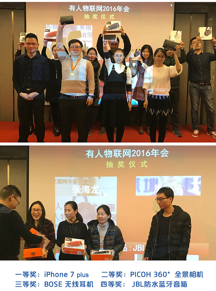 一家有范兒的物聯網科技公司的年會應該是怎樣的:抽獎活動 一家有范兒的物聯網科技公司的年會應該是怎樣的:抽獎活動