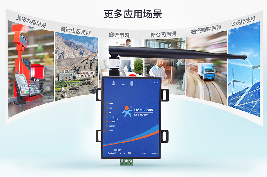 工業路由器圖片G805:更多應用場景 工業路由器圖片G805:更多應用場景